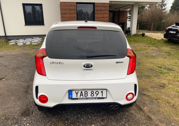 Kia Picanto cena 29900 przebieg: 75000, rok produkcji 2015 z Koziegłowy małe 379